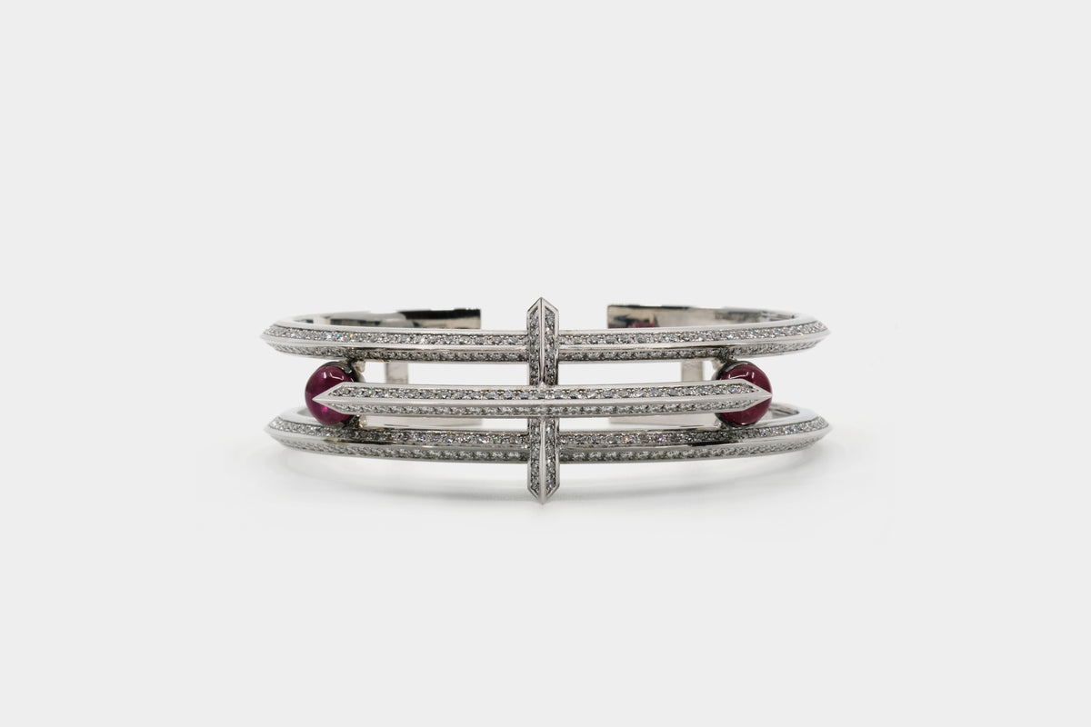 Fish Ruby Cuff - Studio Renn