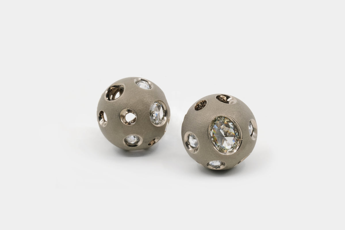 Puffball Void Sphere Studs - Studio Renn