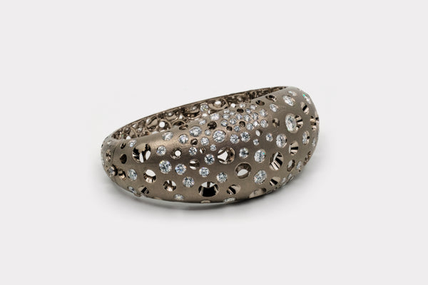 Puffball Void Broad Bangle Bracelet - Studio Renn