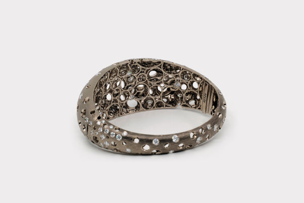 Puffball Void Broad Bangle Bracelet - Studio Renn
