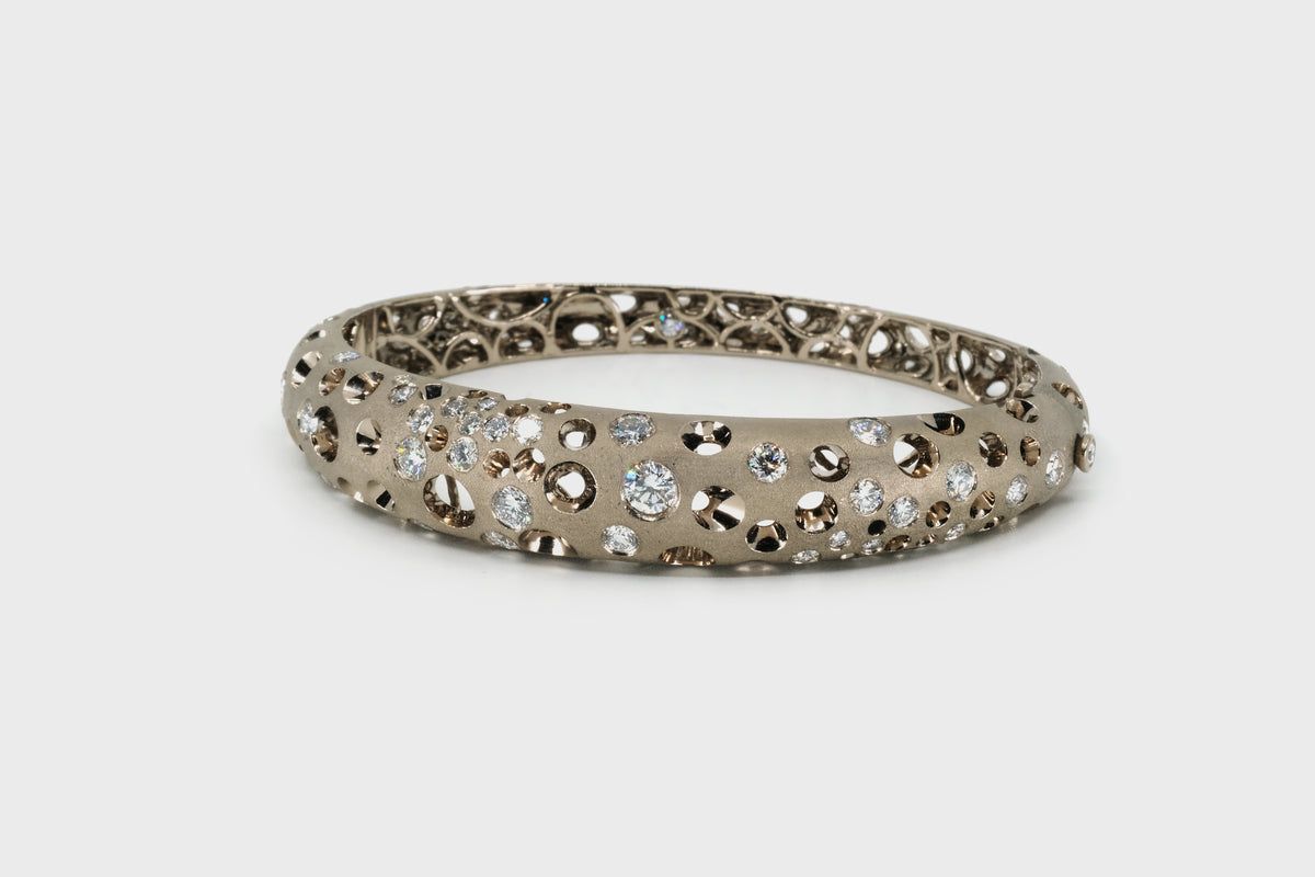 Puffball Void Bangle Bracelet - Studio Renn