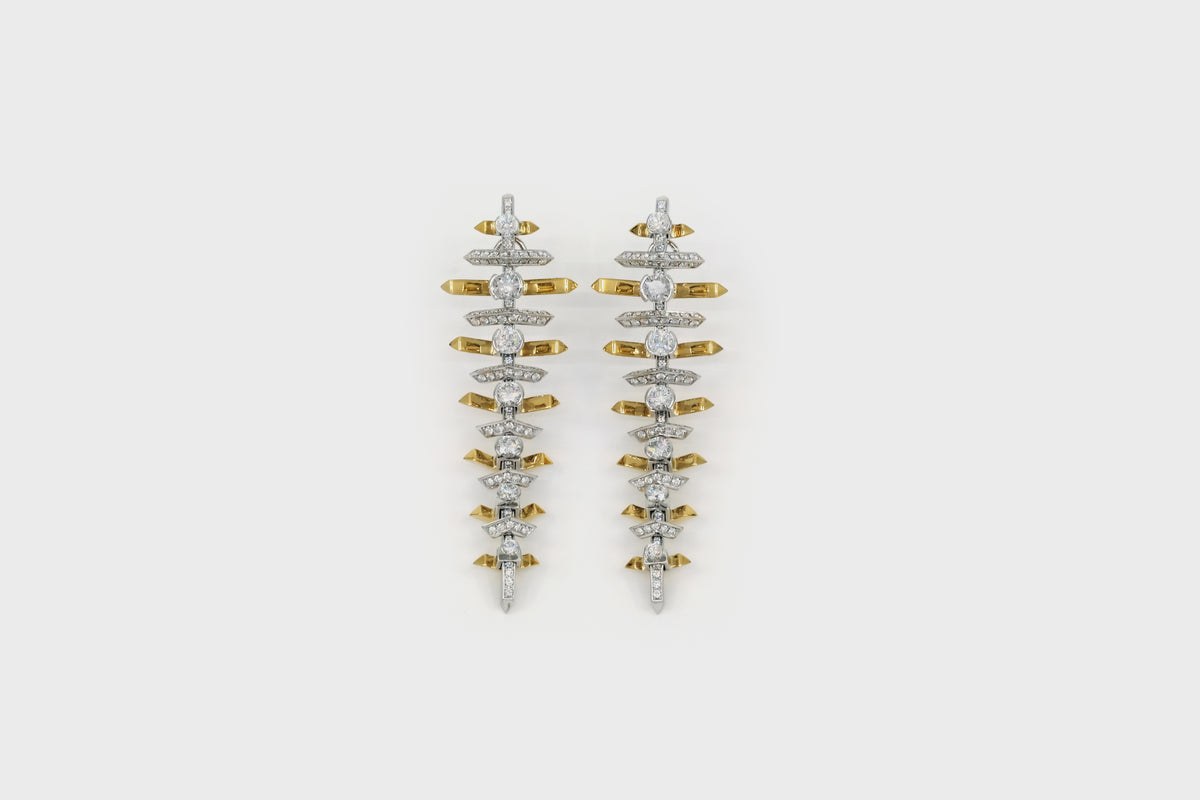 Fish Long Earrings - Studio Renn