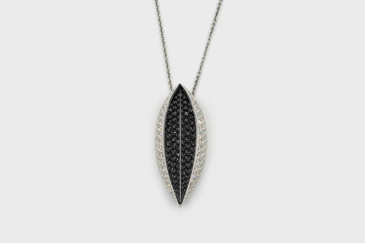 Seed Leaf Pendant Necklace - Studio Renn