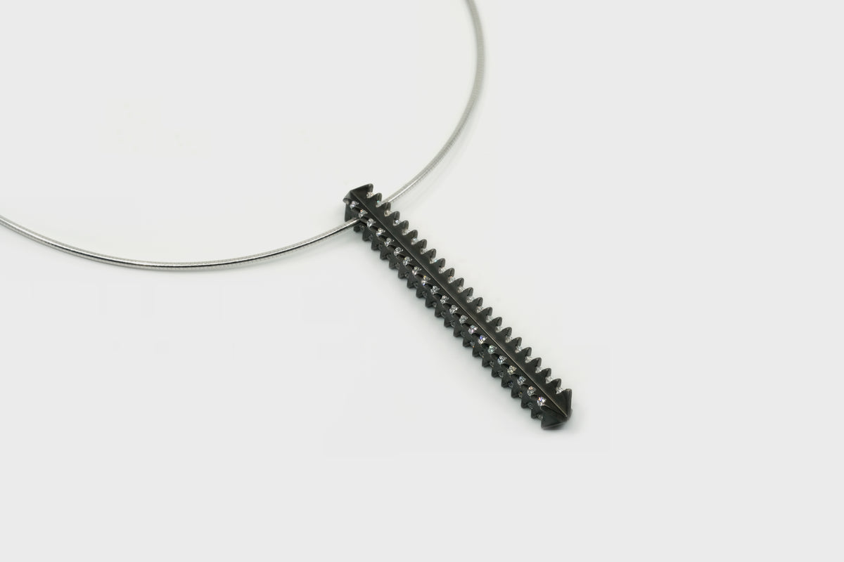 Cacti Bar Pendant Necklace - Studio Renn