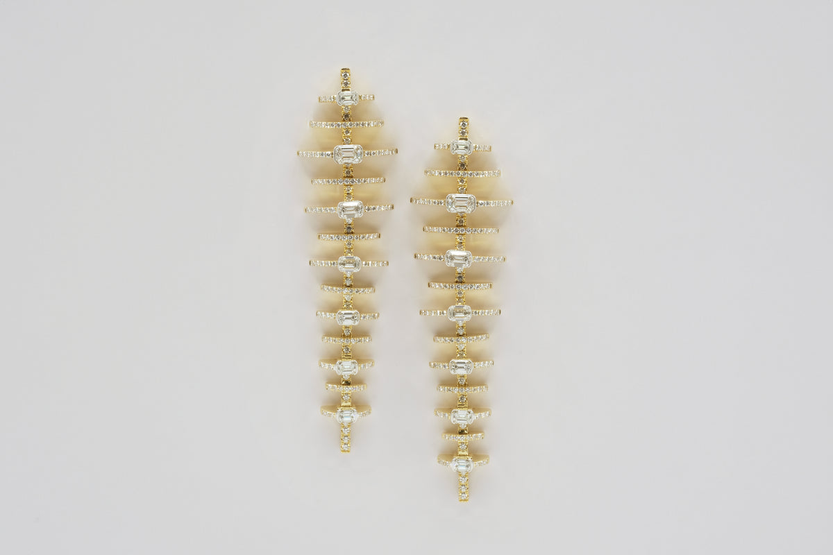 Godna Long Earrings - Studio Renn