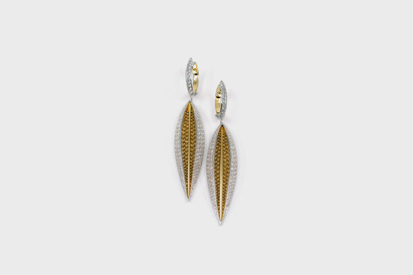 Seed-Spear Pendant Earrings - Studio Renn