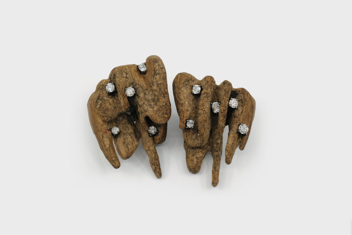 Wood Earrings - Studio Renn