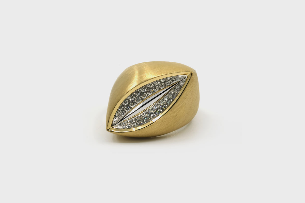 Seed-Leaf Reflections Ring - Studio Renn