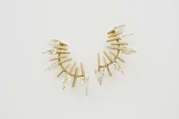 Godna Spear Earclimbers - Studio Renn
