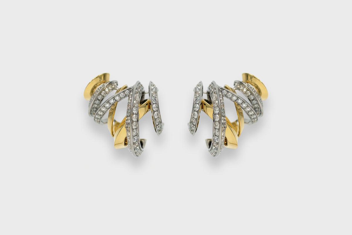 Weave Earclimbers - Studio Renn