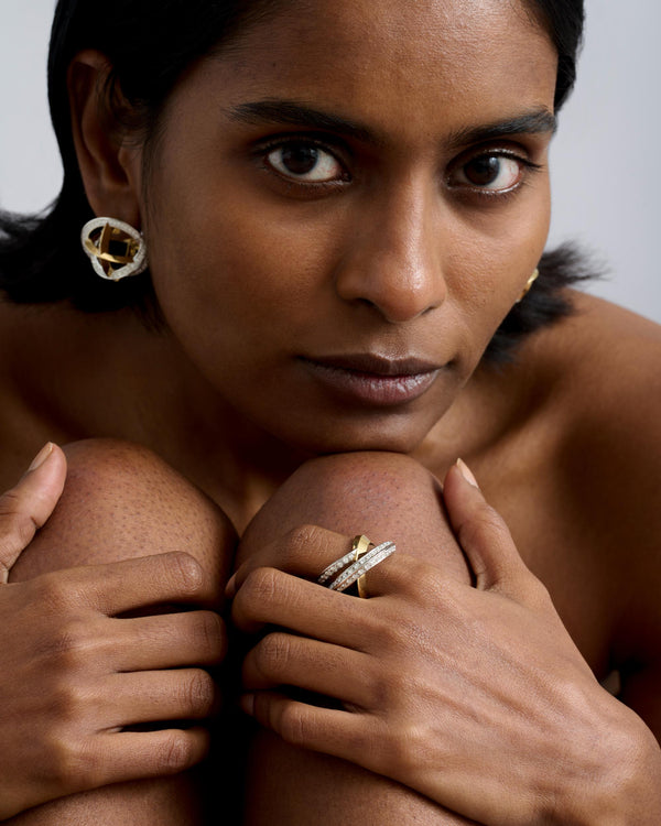 Weave Non-Sphere Earrings