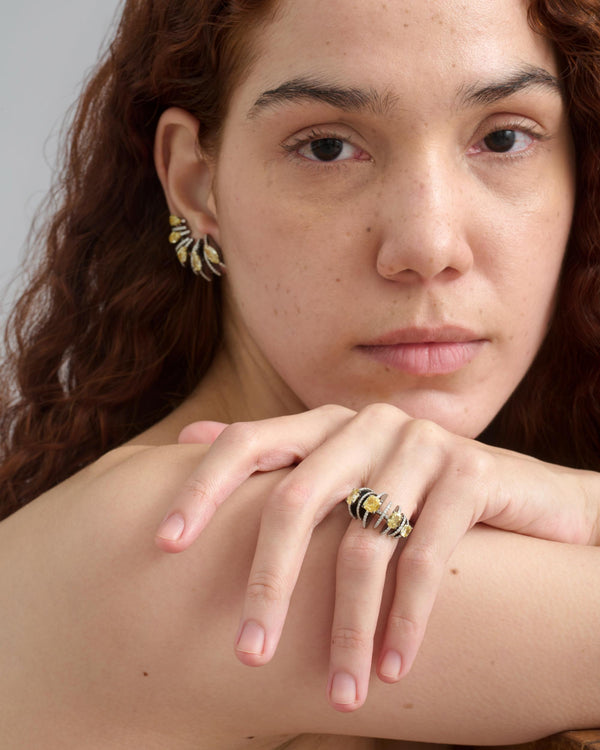 Godna Fancy-Yellow Ring