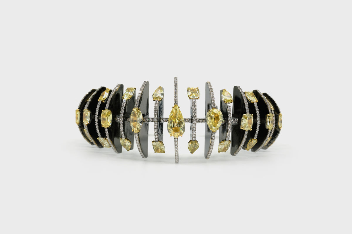 Godna Fancy-Yellow Bracelet - Studio Renn