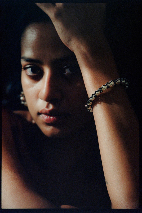 Cacti Karela Pearl Bangle