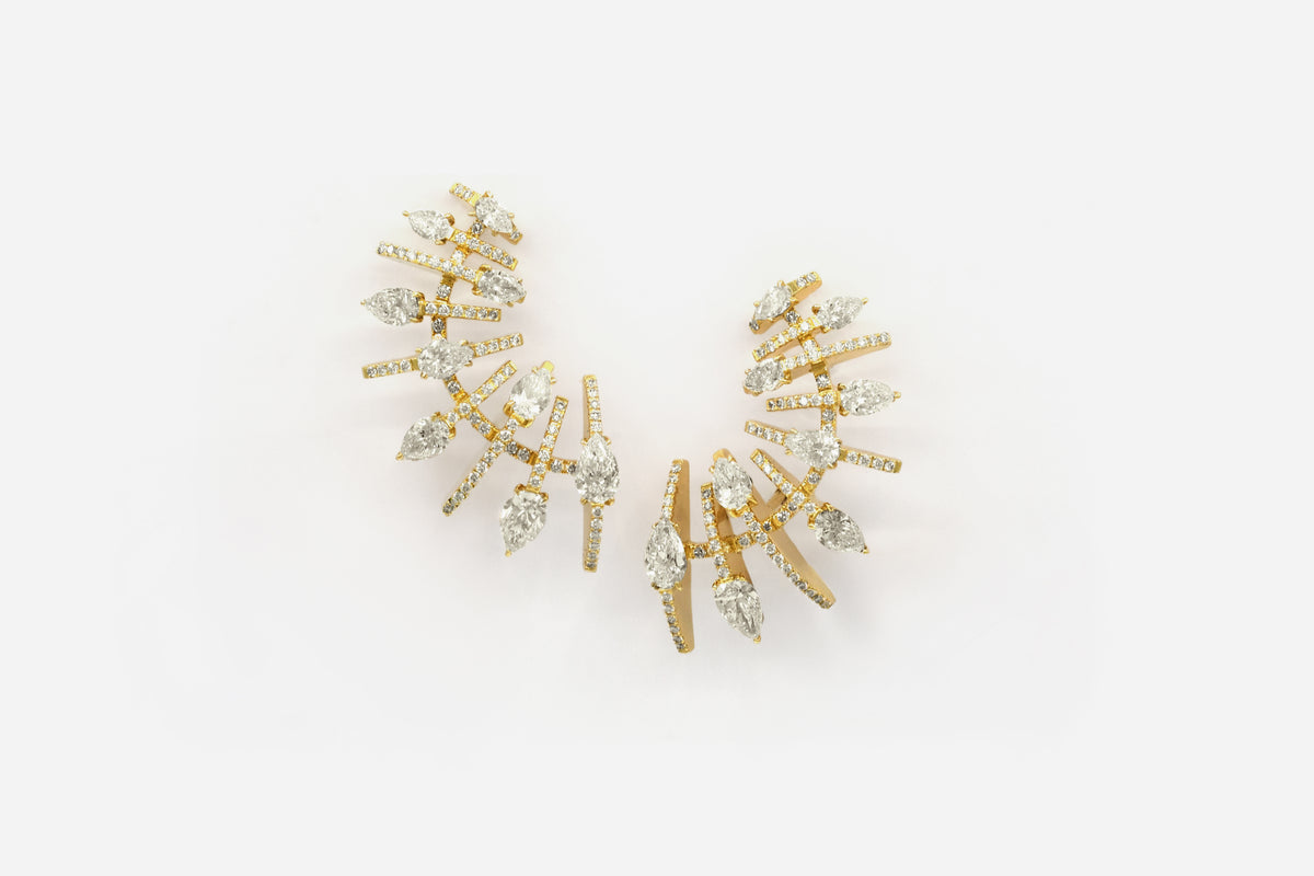 Godna Scatter Earclimbers - Studio Renn