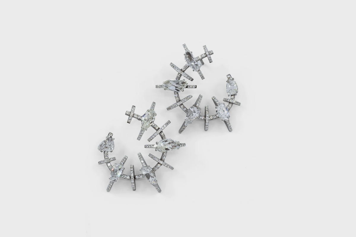 Godna Front Back Earrings - Studio Renn