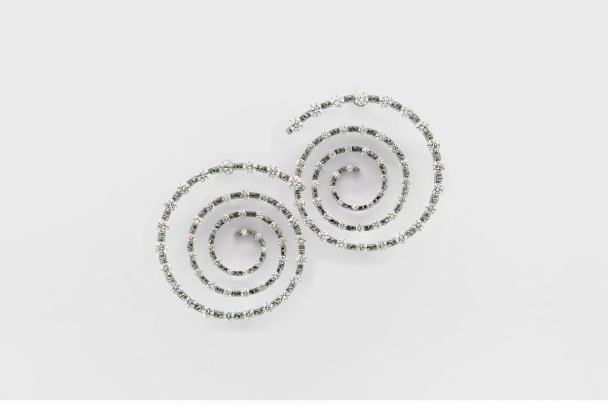 Cacti Spiral Earrings - Studio Renn