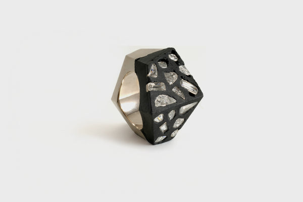 Concrete Terrazzo Ring - Studio Renn