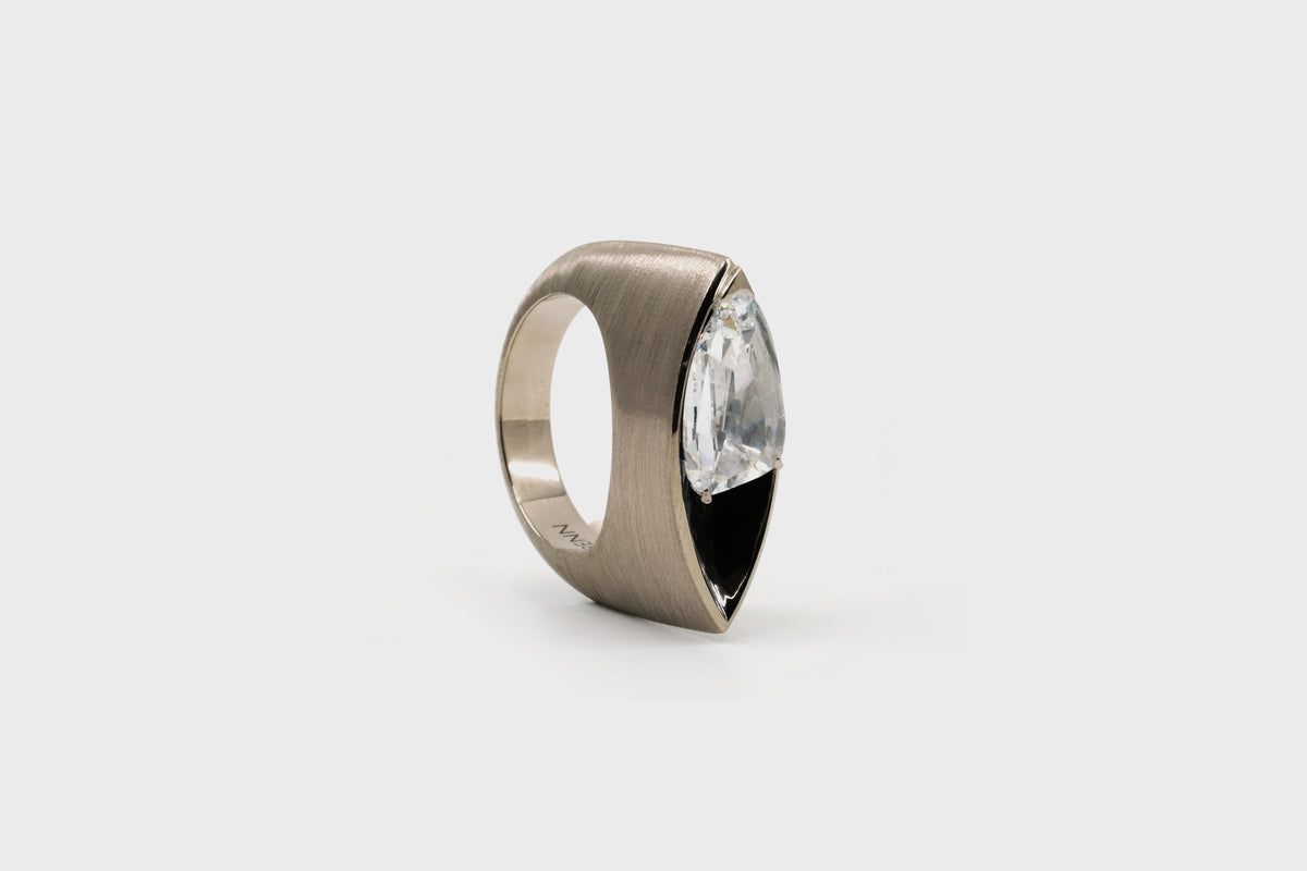 Seed-leaf Diamond Ring - Studio Renn