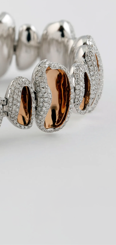 Studio Renn Orange Peel bracelet