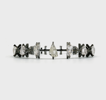 Cacti Antique-cut Cuff