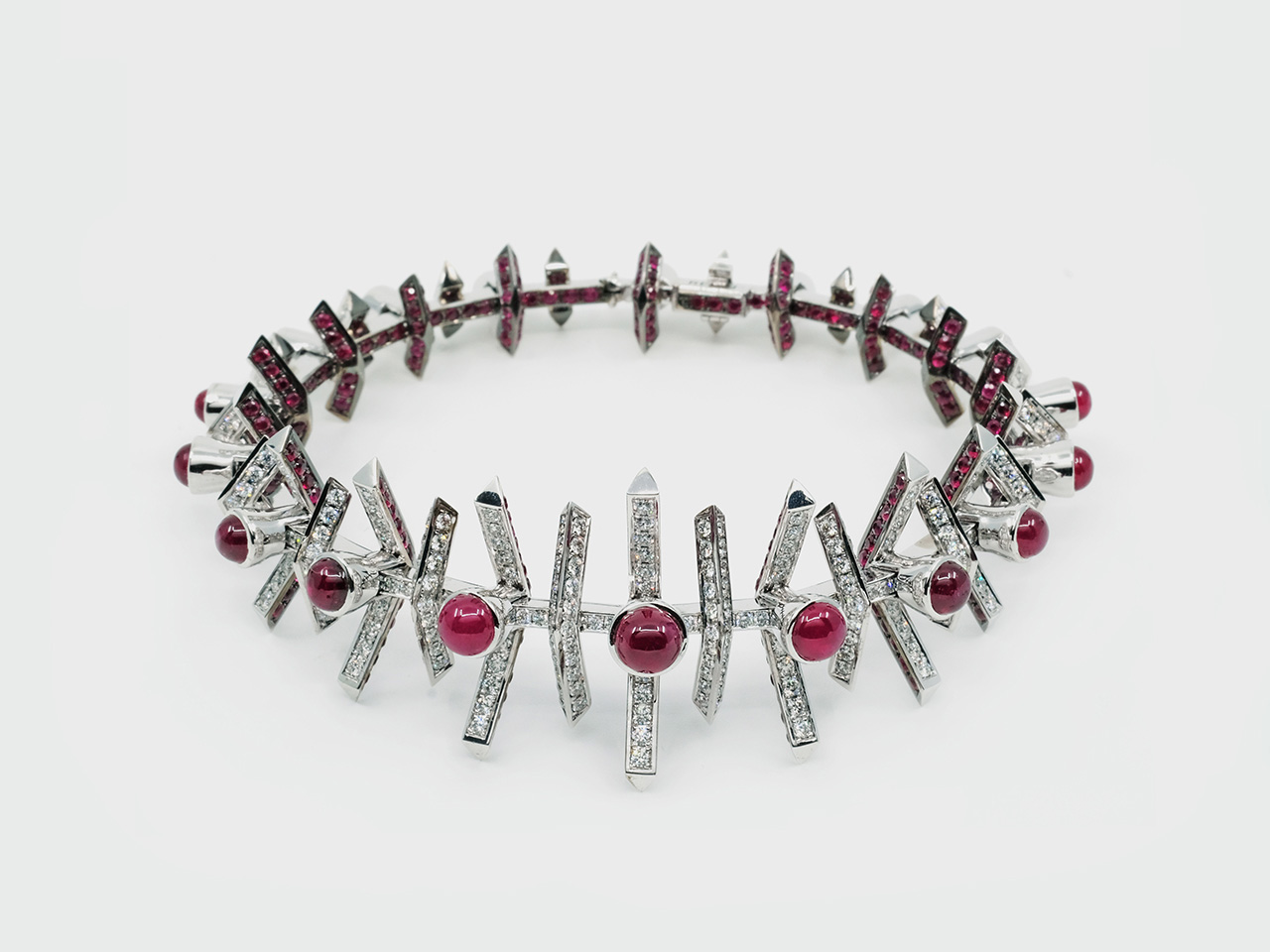Emerald Cut Ruby Tennis Bracelet | Braverman Jewelry